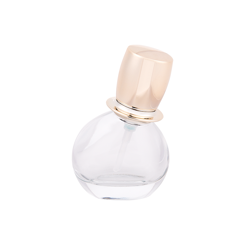 30 ml mini sférická priehľadná sklenená fľaša