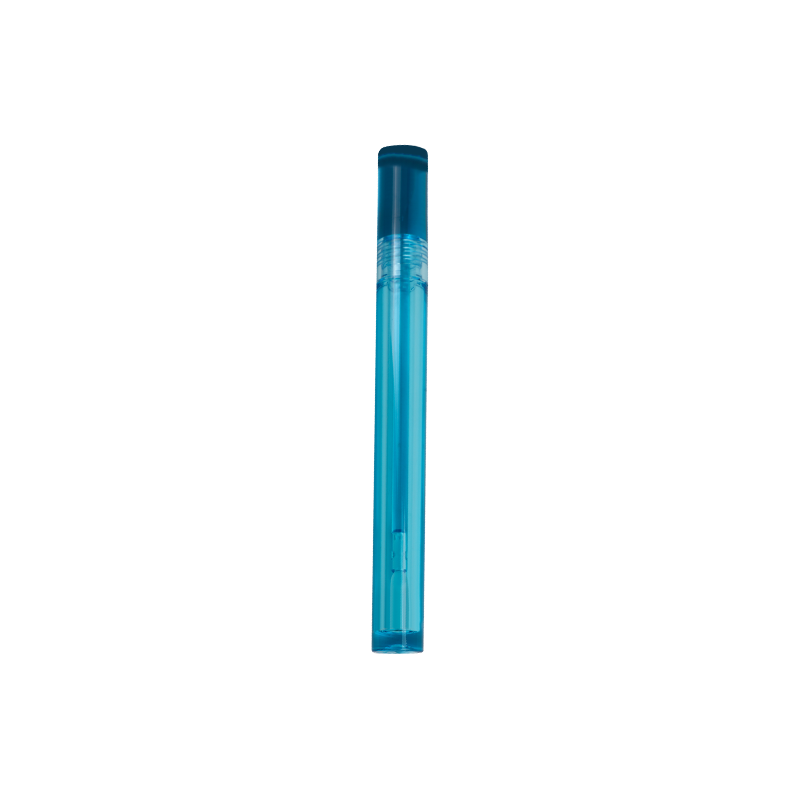 2,2 ml morská modrá priehľadná trubica na lesk na pery